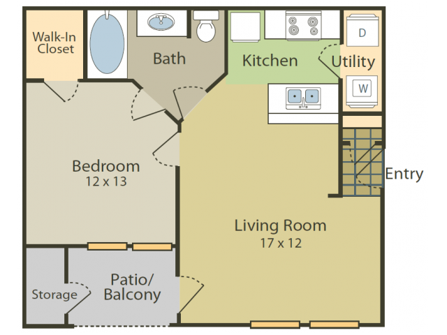 Unit 5-0512 5-0512 floor plan